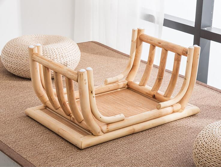 Table Basse en Rotin et Bambou | MAYA