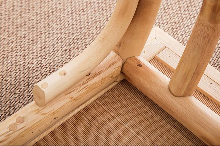 Table Basse en Rotin et Bambou | MAYA
