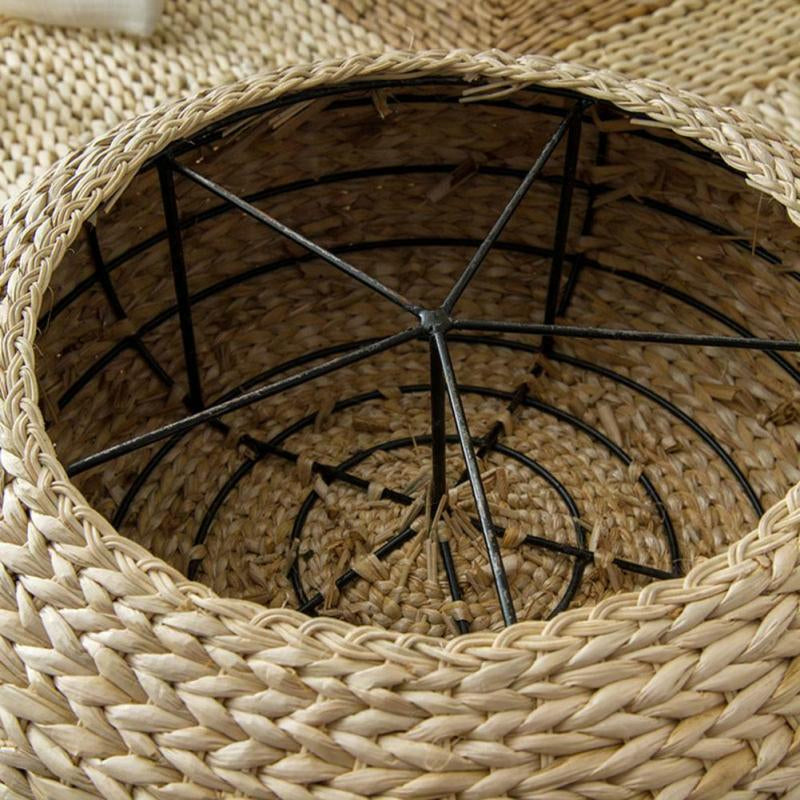 Pouf en Rotin Design Rond | CÉLESTE