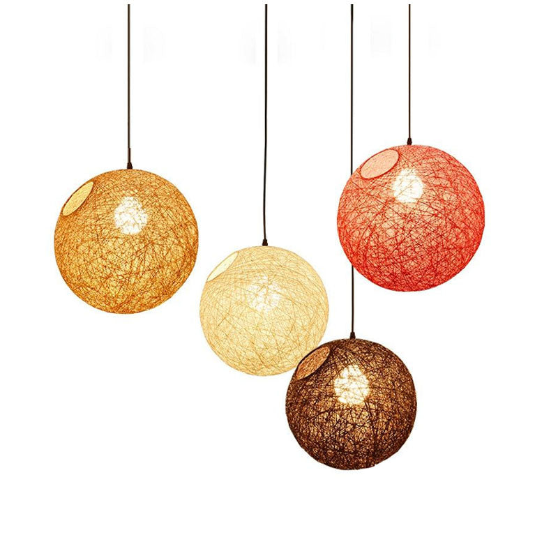 Suspension Rotin Araignée | HARMONY LUMINA