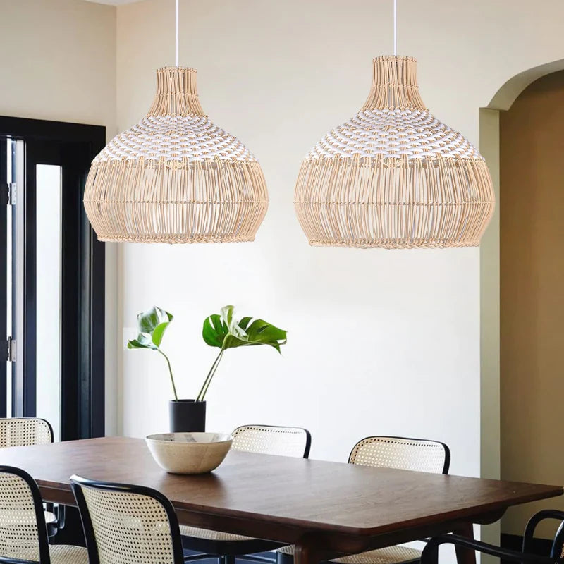 Suspension Rotin Scandinave | POLAIRE
