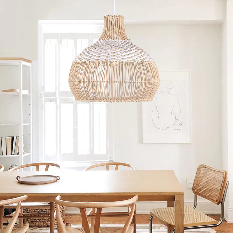 Suspension Rotin Scandinave | POLAIRE