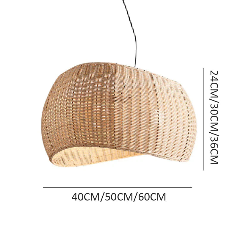 Suspension Rotin Nuage | LÉVITATION