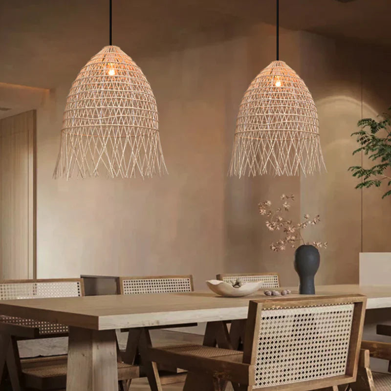 Suspension Rotin Fin | Douce Brise
