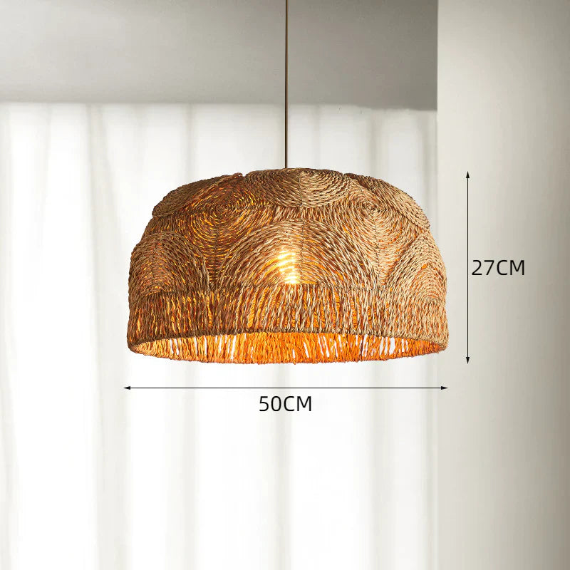 Suspension Rotin Raphia | SOLEIL D'AFRIQUE