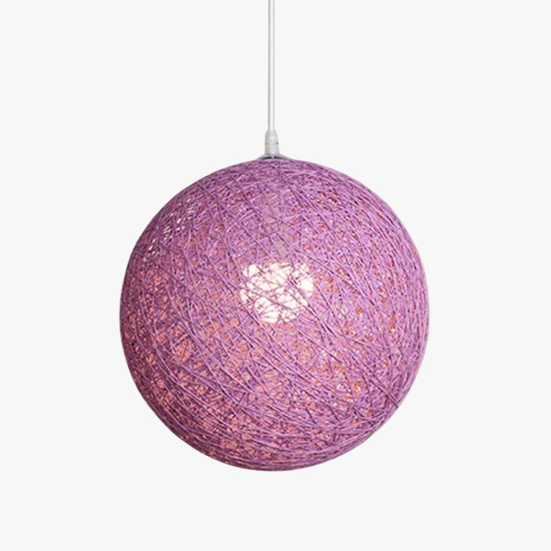 Suspension Rotin Araignée | HARMONY LUMINA