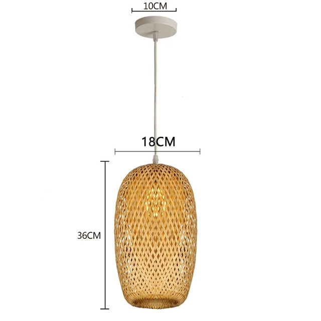 Suspension Bambou Chambre | LOUNA