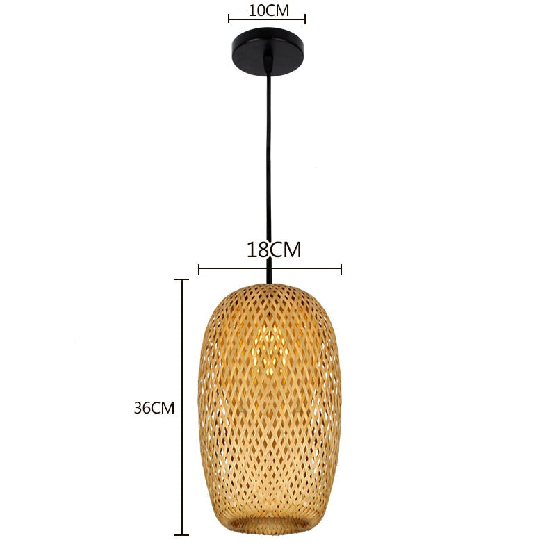 Suspension Bambou Chambre | LOUNA