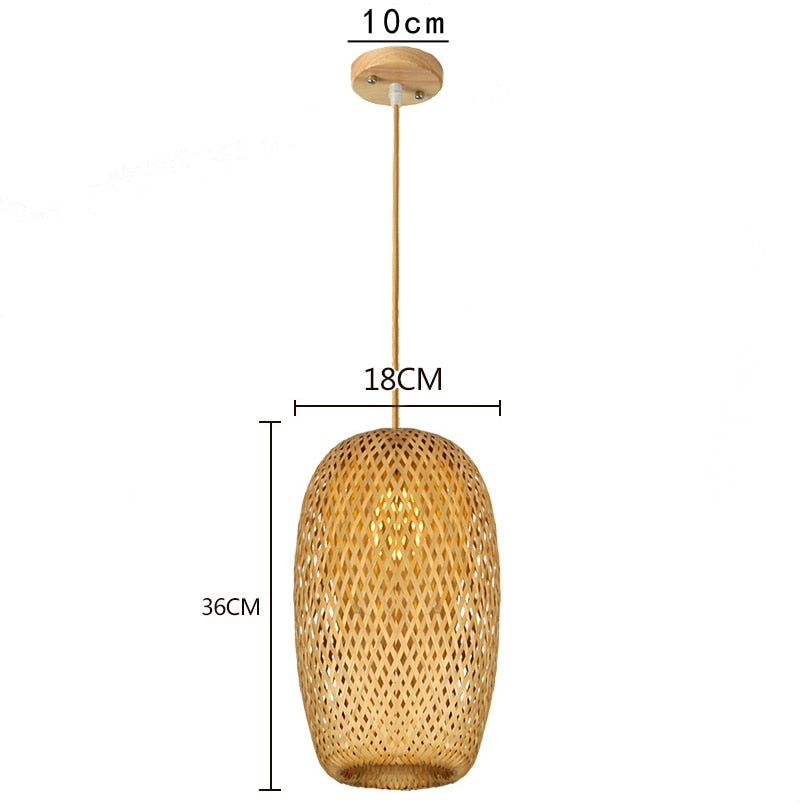 Suspension Bambou Chambre | LOUNA