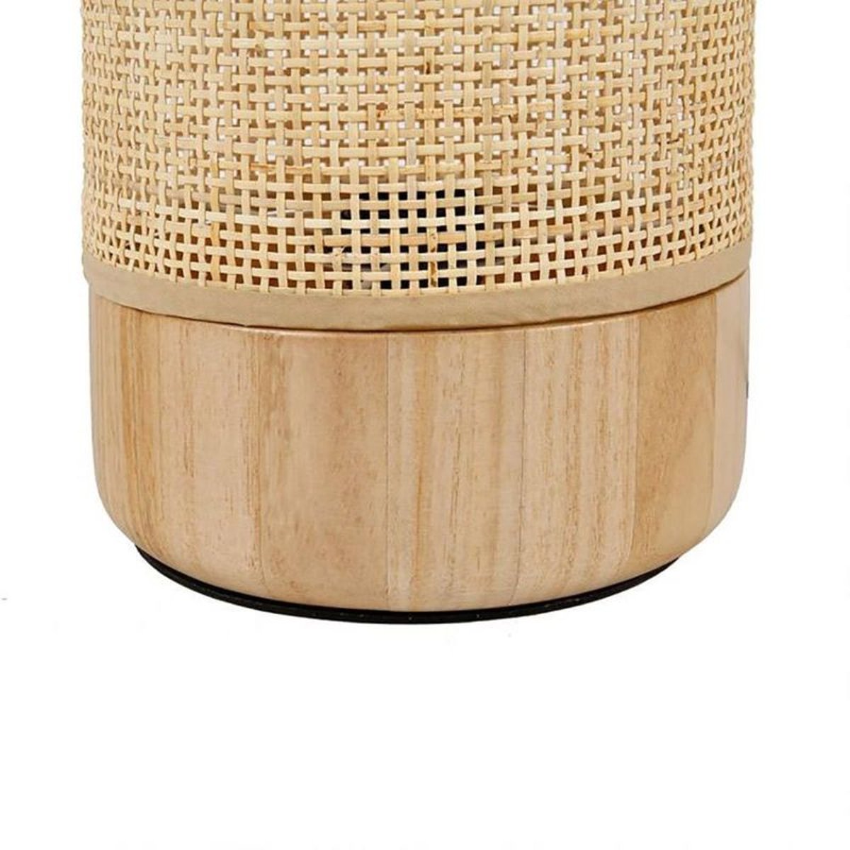 Lampe Bois et Rotin | SOLANO
