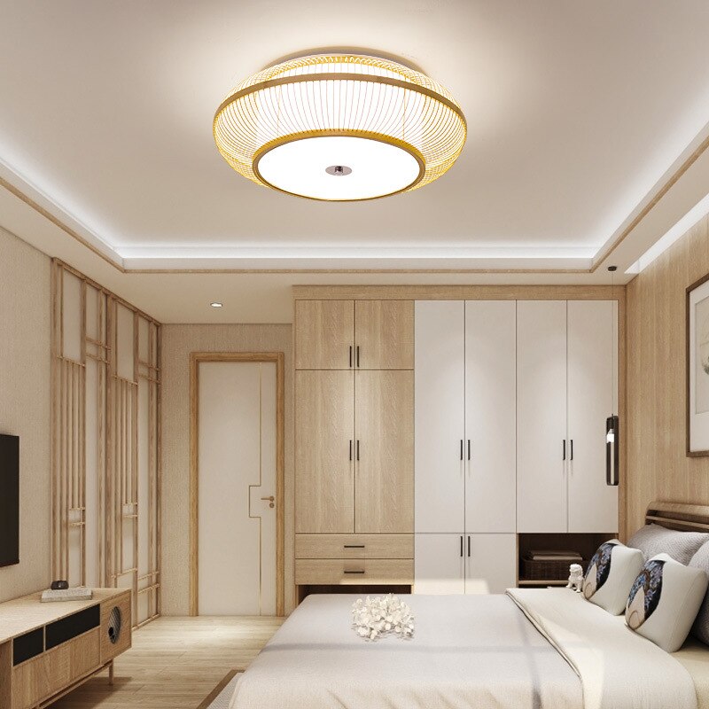 Plafonnier Rotin Chambre | NEIL
