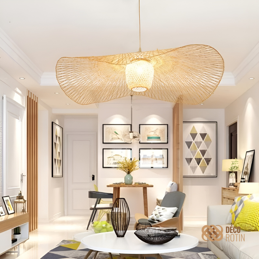 Suspension Libellule Rotin | AURA