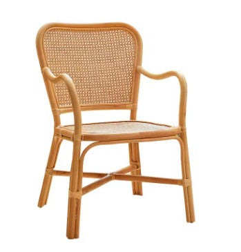 Fauteuil rotin chic