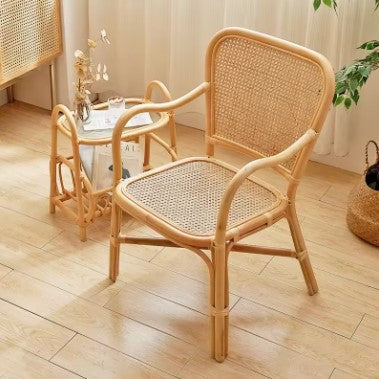 Fauteuil rotin chic