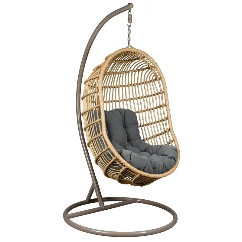 Fauteuil Oeuf Rotin sur Pied | BELIZE