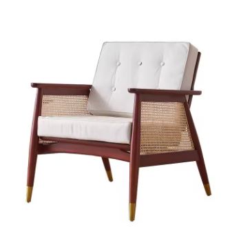 Fauteuil rotin style japonais