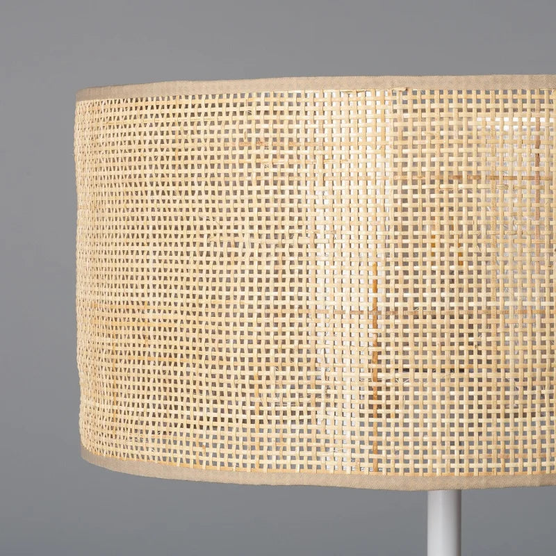 Lampadaire Rotin Sur Pied | AURÉLIE