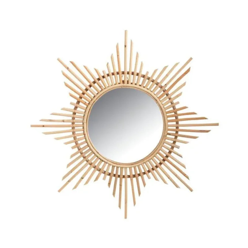 Miroir Rotin Déco Murale