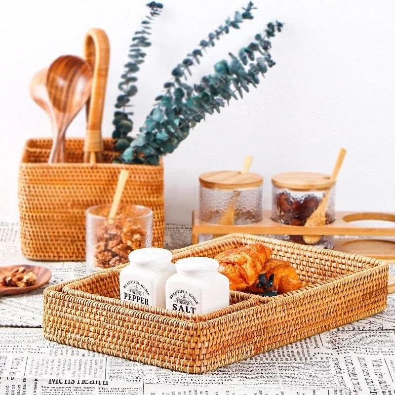 Panier en Rotin Cuisine