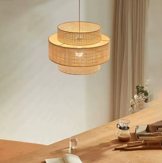 Suspension rotin classe