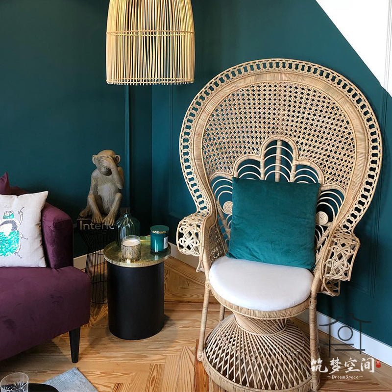 Fauteuil Emmanuelle en Rotin Naturel | SOFIA
