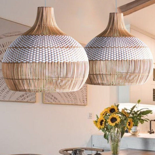 Suspension Rotin Scandinave | POLAIRE