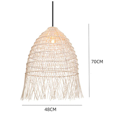 Suspension Rotin Fin | Douce Brise