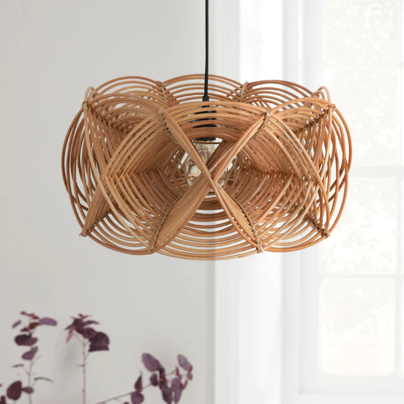 Suspension Rotin Tendance | SOLEIL INTERTROPICAL