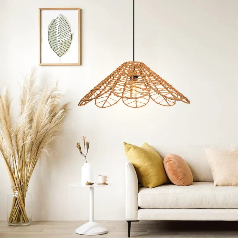 Suspension Osier Fleur | LIANA
