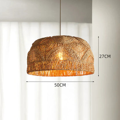 Suspension Rotin Raphia | SOLEIL D'AFRIQUE