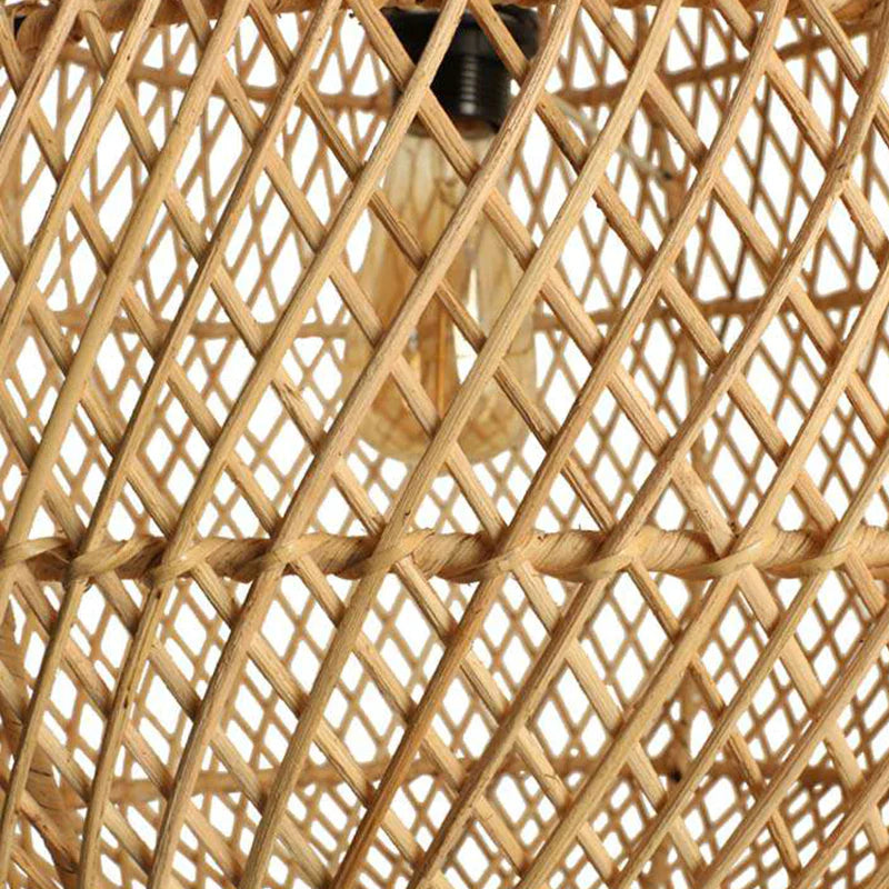 Suspension Lanterne Rotin | GOUTTE D'AMBRE