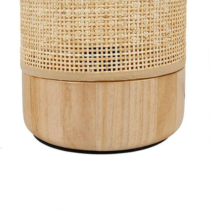Lampe Bois et Rotin | SOLANO