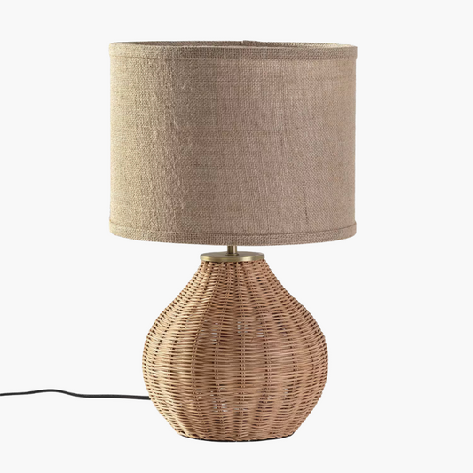 Lampe à Poser en Osier | NAOKO