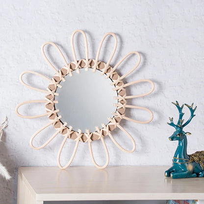 Miroir Rotin Rose | NESTER