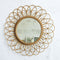 MIROIR EN ROTIN