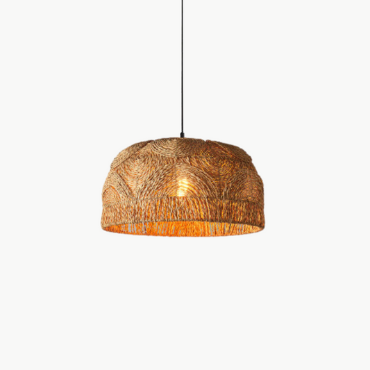 Suspension Rotin Raphia | SOLEIL D'AFRIQUE