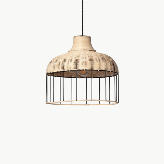 Suspension Osier & Métal | HARMONIE
