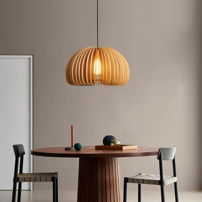 Suspension Bois | CITROUILLE