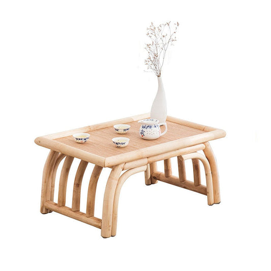 Table Basse en Rotin et Bambou | MAYA