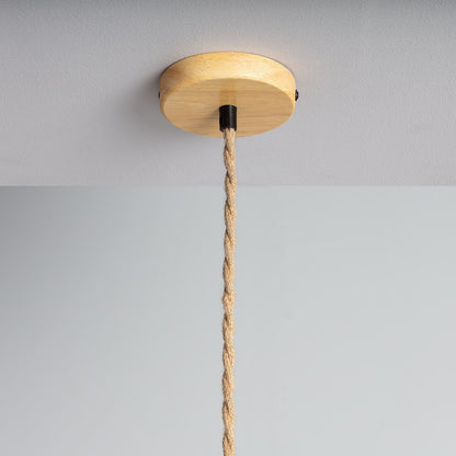 Suspension Paille Rotin | AURA ZEN