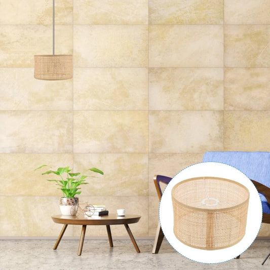 Abat-Jour en Rotin Lampe de Chevet | NOTE