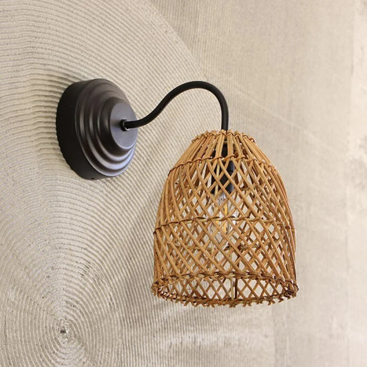 Applique Murale Chambre Rotin | AURA
