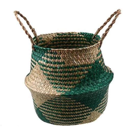 Cache Pot Osier Plante