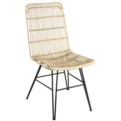 Chaise en Rotin Clair | SÉRÉNITY