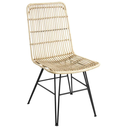 Chaise en Rotin Clair | SÉRÉNITY