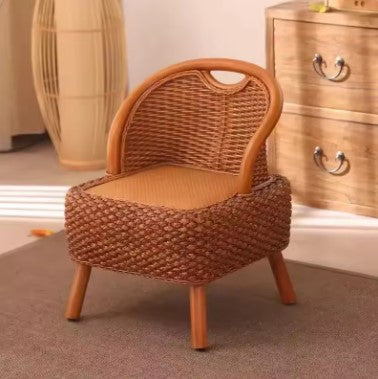Petit fauteuil rotin