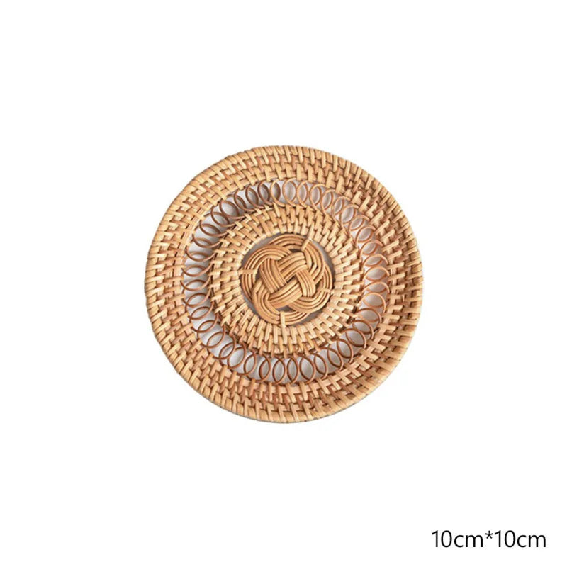 Dessous de Plat Rotin Vintage