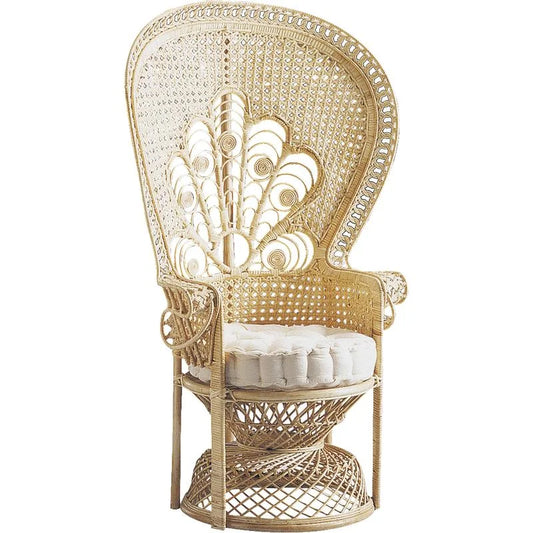 Fauteuil Emmanuelle en Rotin Naturel | SOFIA