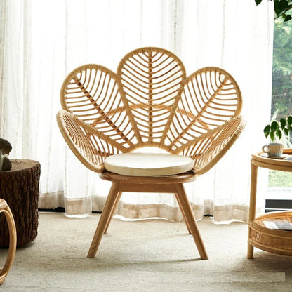 Fauteuil en Rotin Bois Clair | ARIA