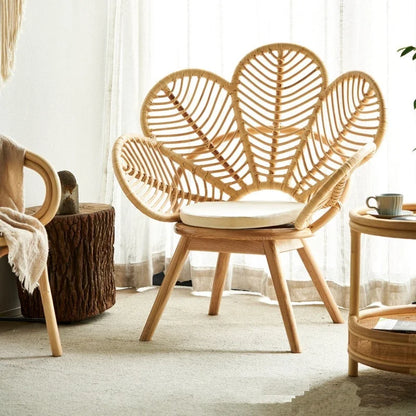 Fauteuil en Rotin Bois Clair | ARIA